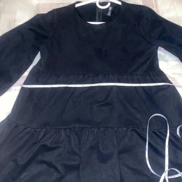 Zara Mini Dress Soft Suede  Very Beautiful - Picture 4 of 8